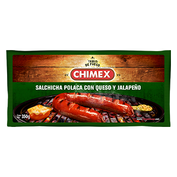 Salchicha Polaca Queso y Jalapeño