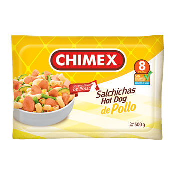 Salchichas Hot Dog de Pollo