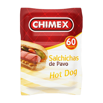 Salchichas de Pavo Hot Dog