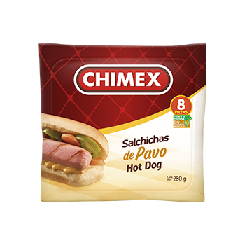 Salchichas de Pavo Hot Dog