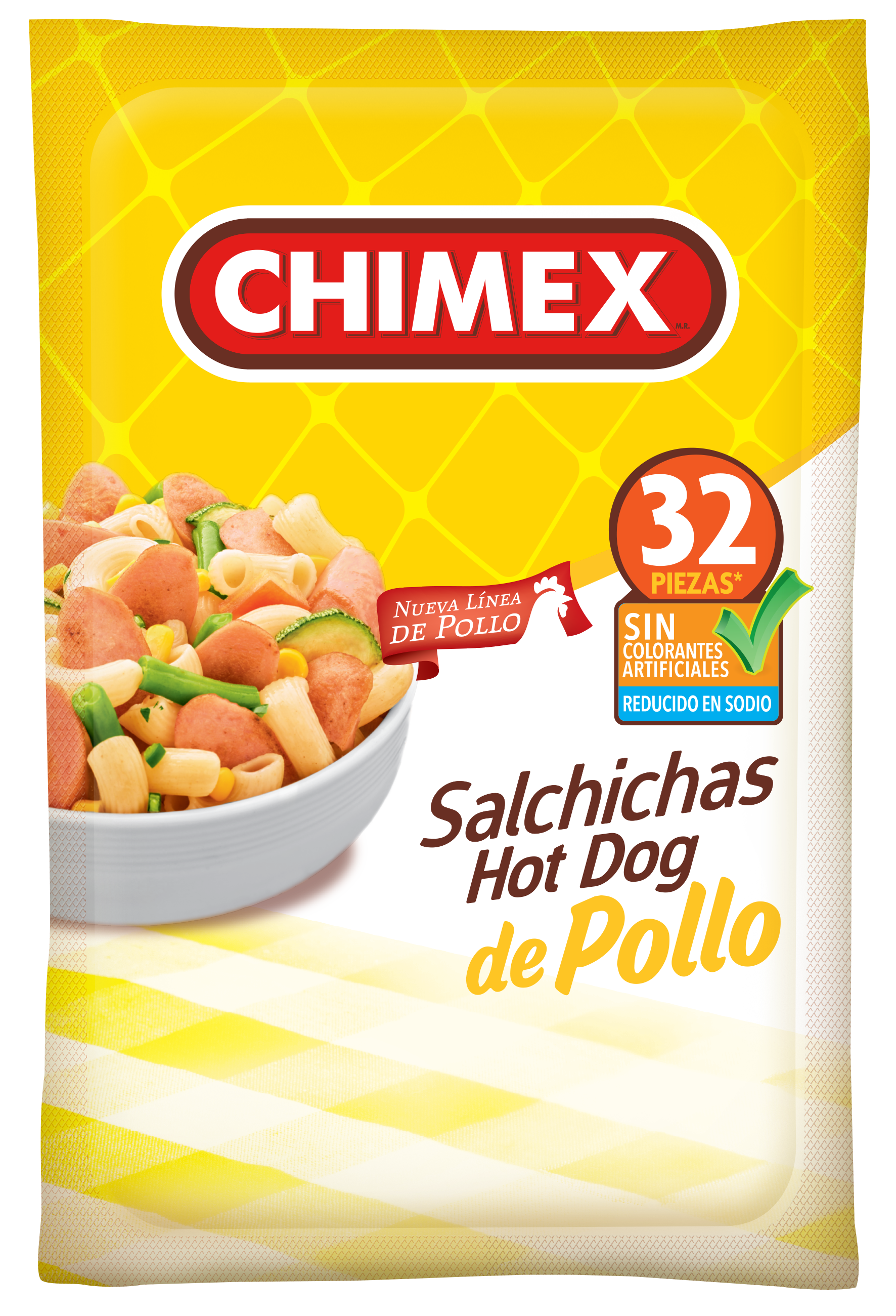 Salchichas Hot Dog de Pollo