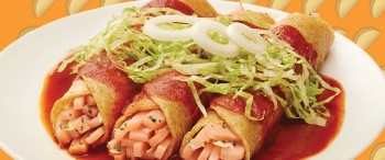 Enchiladas de pollo