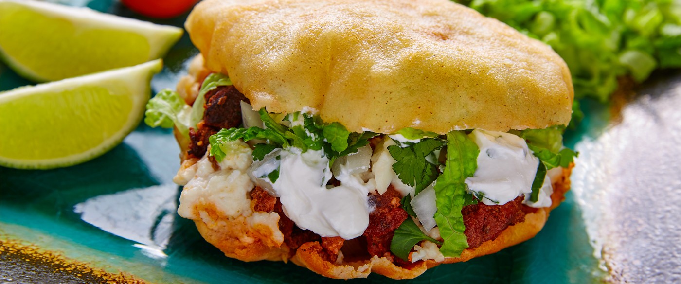 Gordita de chorizo