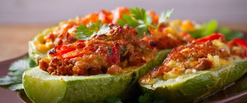 Calabazas rellenas de Chorizo Tradicional Chimex