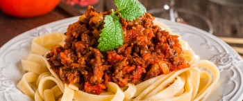 Pasta tipo boloñesa con Chorizo Ranchero  Chimex