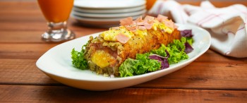 Rollo de papa con Cocido Chimex