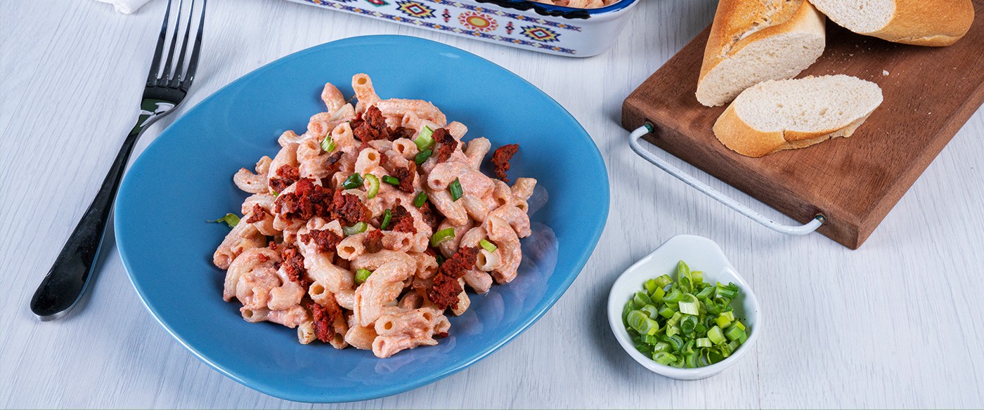 Macarrones con Chorizo Casero Chimex