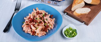 Macarrones con Chorizo Casero Chimex