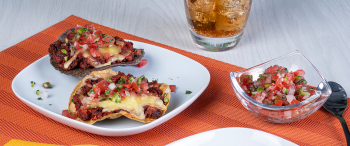 Tostaditas de Chorizo Ranchero Chimex Machacado
