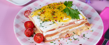 Lasaña de Jamón Clásico con Pavo Chimex y Queso