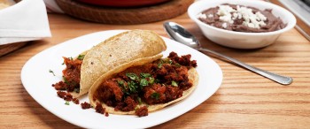 Chicharrón de Cerdo a la Mexicana con Chorizo Chimex