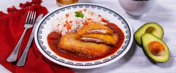 Pierna capeada con caldillo